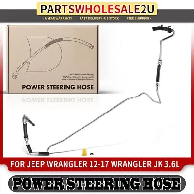 Power Steering Return Line Hose Assy for Jeep Wrangler 12-17 Wrangler JK 2018 - Image 1 of 4