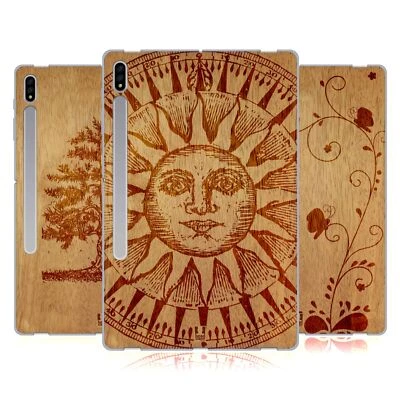 FUNDA HEAD CASE DESIGNS MADERA ARTE GEL SUAVE PARA TABLETS SAMSUNG 1 Foto 1 de 4