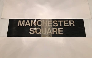 Manchester Square - Blackpool Vintage Bus Jalousie März 1974 37 Zoll - Bild 1 von 8