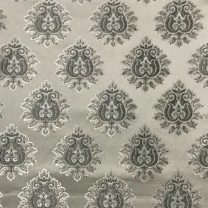 Premium Damask Motif Jacquard, 54" Wide, for Upholstery Curtain Craft, by Yard - Picture 1 of 8