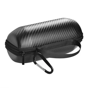 Shockproof Speaker Carbon Fiber Storage Bag Travel Carrying Case For JBL Flip 5 - Picture 1 of 8