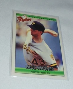 1992 DORUSS THE ROOKIES - PAUL WAGNER PIRATES PITCHER CARD 120 - Picture 1 of 4