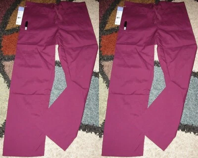 Pantalones Exfoliantes Carga 2 Piezas Blanco Cisne Unisex Cordón Talla XS Vino 14020  Foto 1 de 4