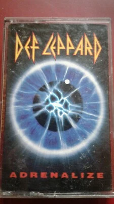 Def Leppard - Adrenalize Cassette Music Album Tape Retro Vintage - Image 1 of 2