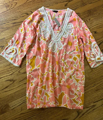 REDUCED!!!  NWT J Crew Women’s Beach Tunic , Cover-up - Size L - Imagem 1 de 4