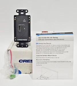 Crestron HD-RX-101-C-1G-E-B-T DM Receiver für HDMI® Signalverlängerung über CATx - Bild 1 von 3