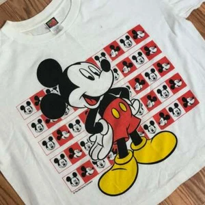 Vintage Unisex Shirt Mickey Mouse Unlimited Disney One Size Retro 1990's Half - Picture 1 of 5