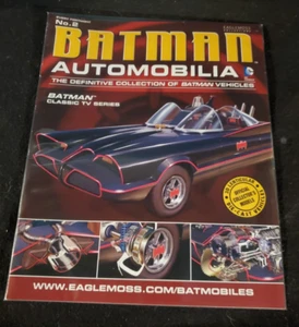 BATMAN AUTOMOBILIA #2 - Classic TV Batmobile / Eaglemoss Every Fortnight Mag - Picture 1 of 5