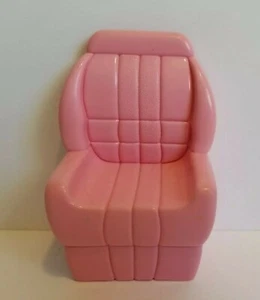 2000 Barbie Puppe Generation Mädchen Tori Haus Rosa Stuhl Mein Wohnzimmer Möbel - Bild 1 von 8