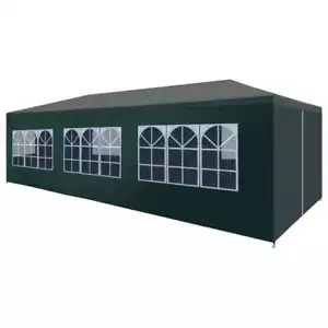 NNEVL Party Tent 3x9 m Green - Bild 1 von 8