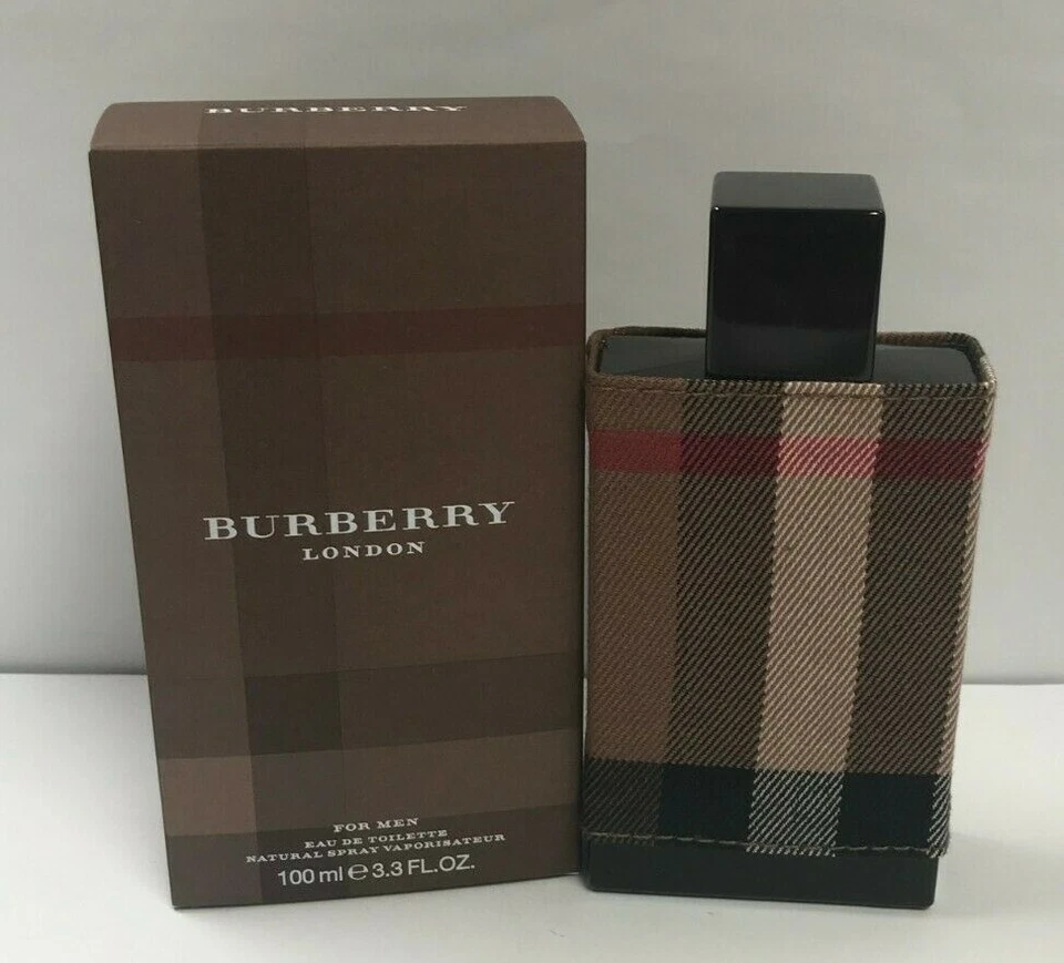 BURBERRY LONDON FABRIC * Cologne for Men * 3.4 Oz * NEW IN BOX & SEALED - Image 1 of 1