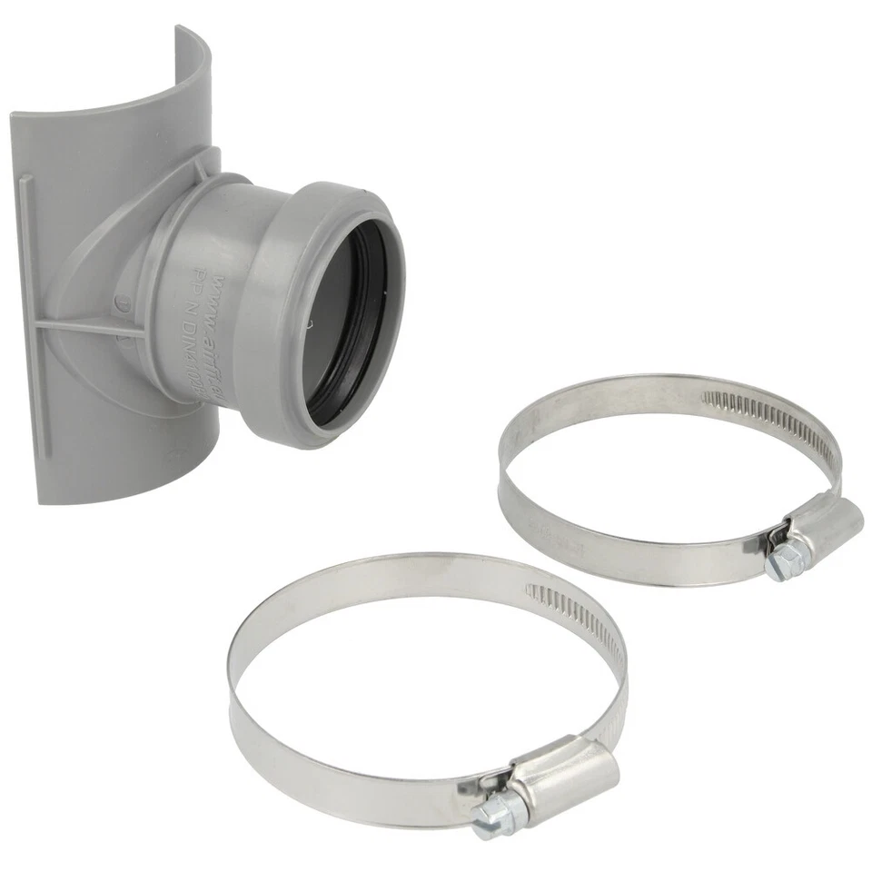 Sillín Airfit derivación DN160-DN50 28165SA para tubería de aguas residuales HT