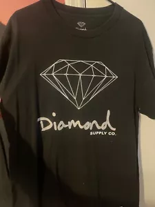 T-shirt Diamond Supply Co (grande) (segno originale) *nuova* maglietta manica corta - Foto 1 di 3