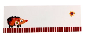 B&C Tischkarte Kinder Geburtstag weiß Karte Kind Igel Platzkarte 3,5 x 10 cm - Bild 1 von 7