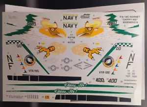 Monograma Revell | Nº Calcomanías 85-5836 | 1:48 F-18C Hornet "Chippy Ho" - Imagen 1 de 1