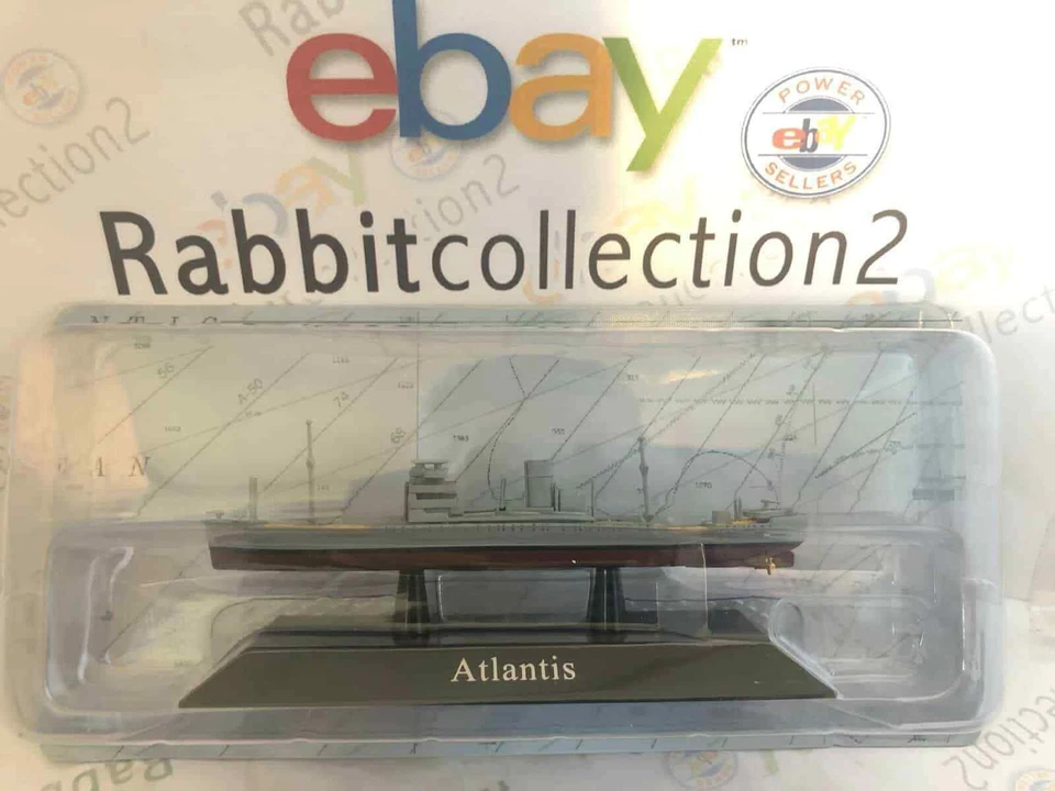 DIE CAST " ATLANTIS - 1937 "; SCALA 1/1250 CORAZZATE (24) - Immagine 1 di 1