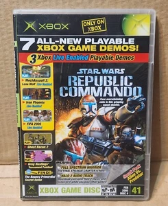 Xbox Official Magazine Game Disc #41 STAR WARS REPUBLIC COMMANDO Demo - Picture 1 of 4