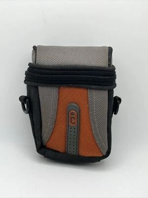 小号 Icon 相机包 橙色/灰色/黑色 5 英寸 x 3.5 英寸 x 2 英寸 — 第 1/4 张图片