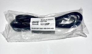 Genuine Dell Power Cord DP/N 05120P CN-05120P-HOW00-95I-070B-A05 New, Sealed - Picture 1 of 3