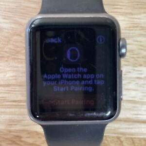 Apple Watch 7000 Series 38mm/ DARK SCREEN BURN/ Color Is Faint