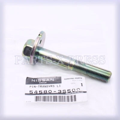 GENUINE OEM NISSAN FRONT SUSPENSION UPPER CONTROL TRANSVERSE LINK PIN 545803S500 - Image 1 of 4