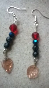 Unique home made earrings in a range of styles AUTUM - Picture 1 of 1