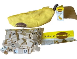 Bananagrams Classic Anagram Word Tile Game 144 Tiles Banana Pouch & Instructions - Picture 1 of 6