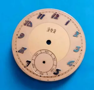 Swiss Vintage Dials from Pocket watch.Metal - Picture 1 of 10