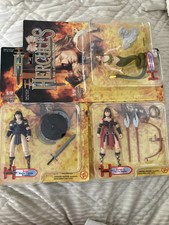 Hercules Centaur, Xena & Xena II & She Demon Action Figures 1996 Toybiz