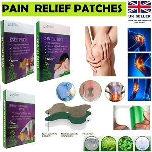 Knee Pain Relief Patch Back Pain Relief Patch Neck Cervical Pain Relief Patch - Picture 1 of 40