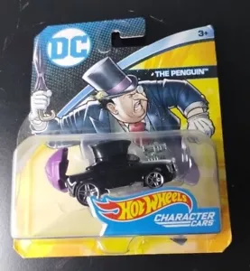 Hot Wheels: THE PENGUIN DC Character Car 2016 Mattel - New Sealed - Picture 1 of 1