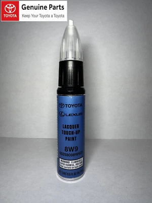 8W9 AZUL LLAMA/VECTOR Toyota retoque de fábrica pluma de pintura tubo marcador nuevo OEM Foto 1 de 4