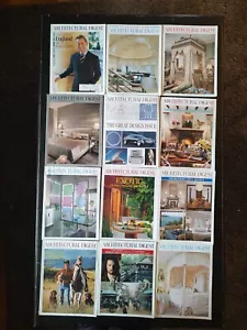Architectural Digest Magazine Interior Design ENTIRE YEAR 2003 Lot of 12 Issues - Picture 1 of 12