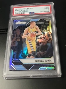 Panini Prizm Nikola Jokic Silver Holo 2016/17 segundo año PSA 9 Nuggets Denver - Imagen 1 de 2