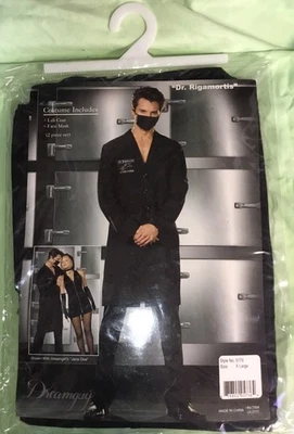 Dr Rigamortis Costume Adult NEW in Retail Package Mens X Large Dreamguy - Image 1 of 3