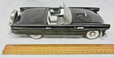 Revell 1956 Ford Thunderbird Convertible Car 1:18 Diecast Model Black T-Bird - Image 1 of 4