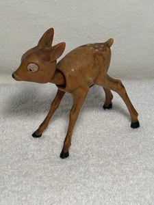 Statuina vintage S.A. Reider & Co. Bobblehead Fawn made in Germany funzionante - Foto 1 di 17