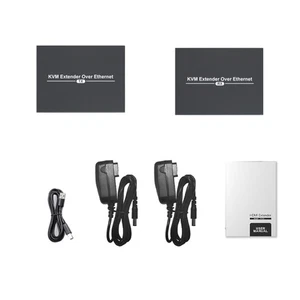 150M HDMI KVM Extender over Enternet Cat5e/6 Cable HDMI USB Extender PC Switch D - Bild 1 von 21