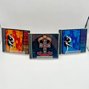 Guns N' Roses CD Bundle Appetite for Destruction +Use Your Illusion 1 & 2 Tested - Imagen 1 de 19