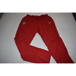 Pantalones de Gimnasio Nike Equipo EE. UU. Fútbol Hombres Talla Grande Poliéster Rendimiento Dri-Fit Rojo - Imagen 1 de 8