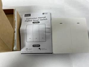 MOES ZigBee Smart Wandlichtschalter kein Neutralkabel erforderlich Neu - Bild 1 von 3