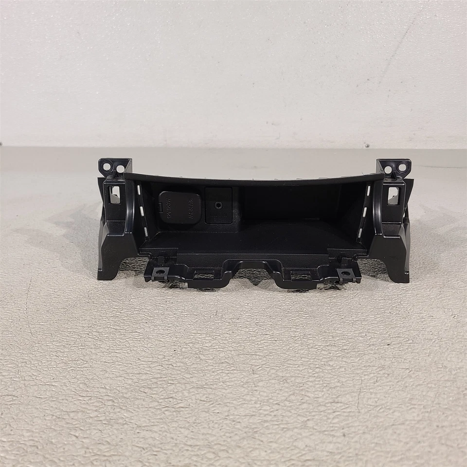 09-15 Mazda Miata MX5 consola central almacenamiento inserto toma de corriente conjunto Aa7426 Foto 1 de 4
