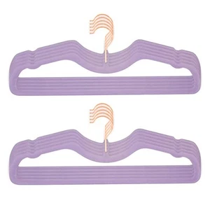 Velvet Hangers 50 Pack, Ultra Slim & Short Neck Hanger, 360 Swivel Hook, Spac... - Picture 1 of 7
