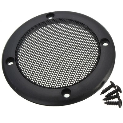 3.5 Inch Car Speaker Grill Cover Guard Protector with Black Metal Mesh Spea - Image 1 of 4
