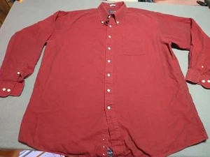 Repp Camicia Uomo 18 36/37 Alta Borgogna/Nera Bottoni Manica Lunga Ufficio Lavoro - Foto 1 di 9
