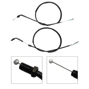 Brand New Throttle Cable Motorcycle Cable Replacement 2PCS Accessories - Picture 1 of 12
