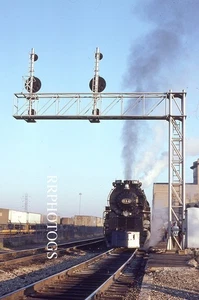 RAILROAD SLIDE FAMILY LINES SCL/L&N 4-8-4 STEAM LOCOMOTIVE #614 V19 cir 1980 - Bild 1 von 1