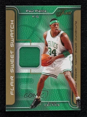 Parche dorado Flair Sweet Swatch 2003-04/50 Paul Pierce #SSP-PP parche patio Foto 1 de 2