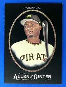 2017 Topps Allen & Ginter X Gregory Polanco #188 Baseballkarte Piraten - Bild 1 von 2