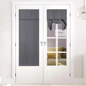 Front Door Curtains - Privacy Thermal Insulated Tricia Window Curtain Drapery... - Picture 1 of 8